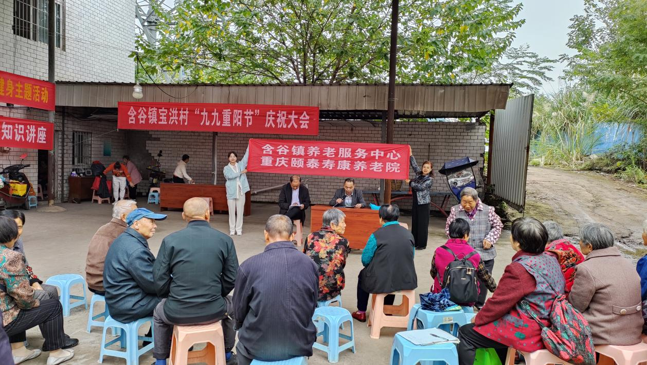 健康知识讲座—含谷镇养老服务中心发展老年人健康知识讲座